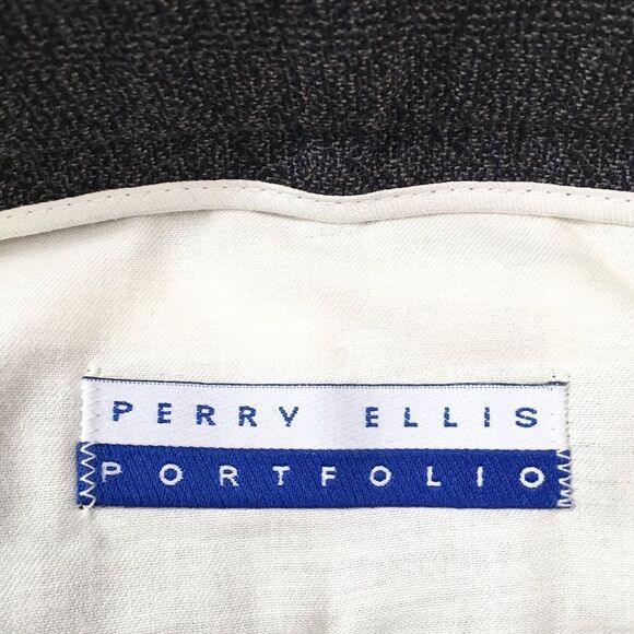 🔃Perry Ellis Men’s Dark Gray Dress Pants - Picture 5 of 7